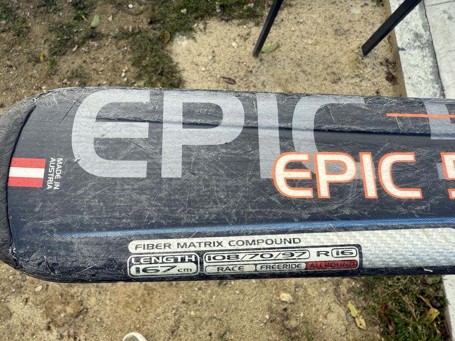 Schiuri Blizzard Epic Quattro thermo gel 167 cm
