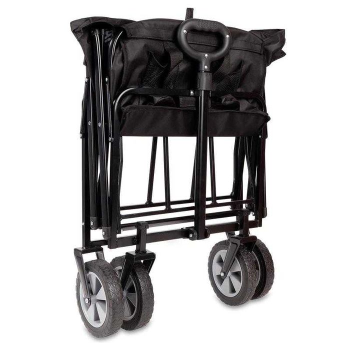 Сгъваема ръчна количка с теглич-допустимо тегло	80 кг.