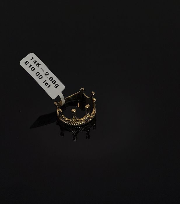 Bijuteria Royal inel din aur 14k 2.03 gr