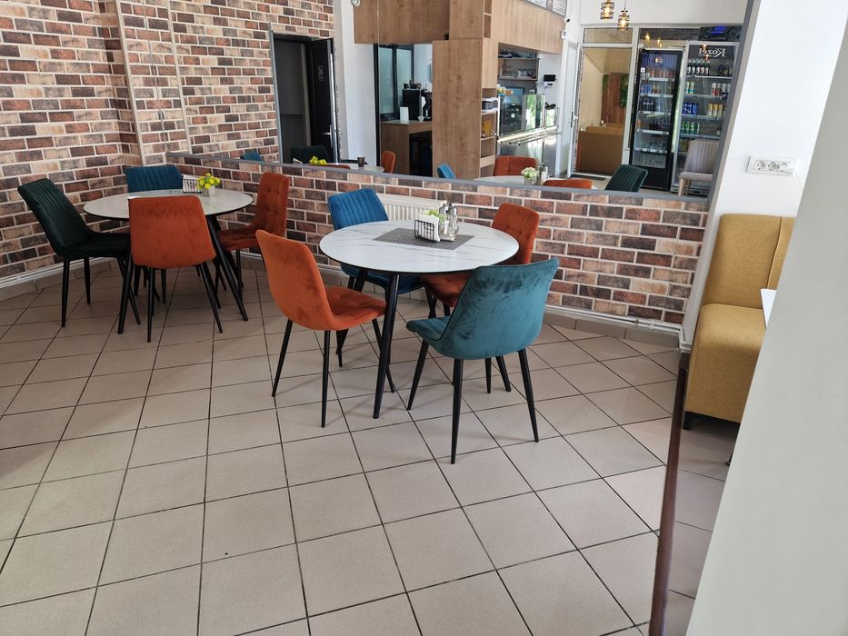 Vând afacere autoservire împinge tava, meniul zilei