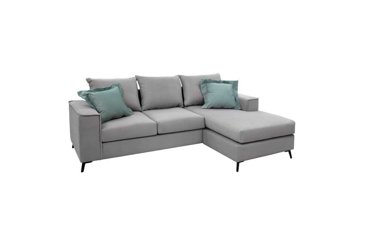 Удобен Ъглов диван Fabulous реверсивен плат 240x165x95см , 2 цвята