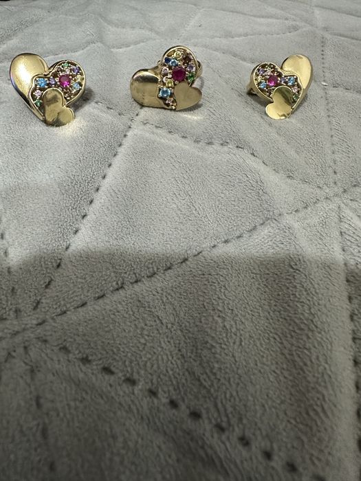 Vand set cercei si inel