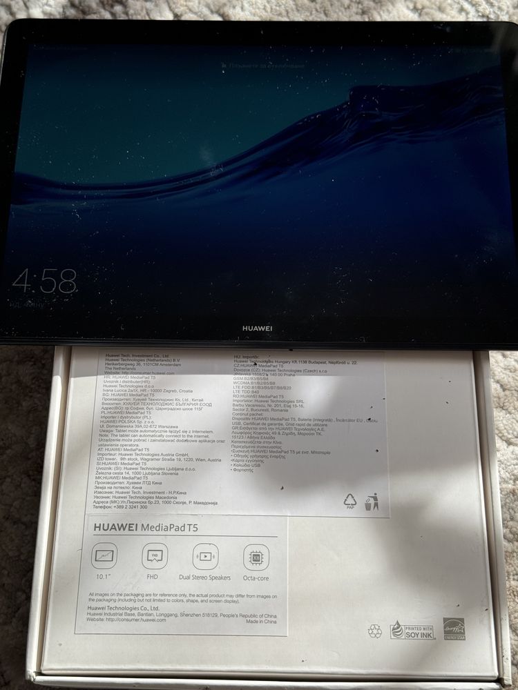 Huawei media pad T5