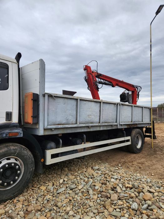 Mercedes 1824 cu hiab ,macara atlas