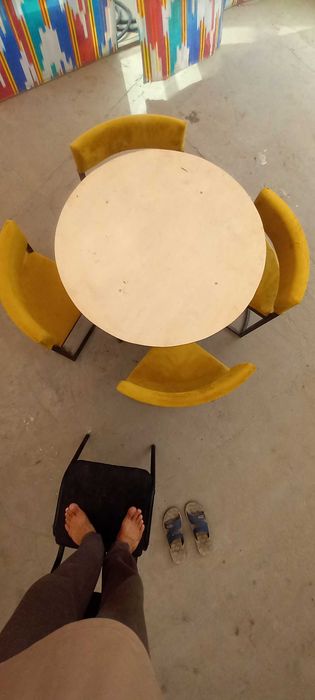 Stol stul 7 komplekt kafe stolovoy oshxona