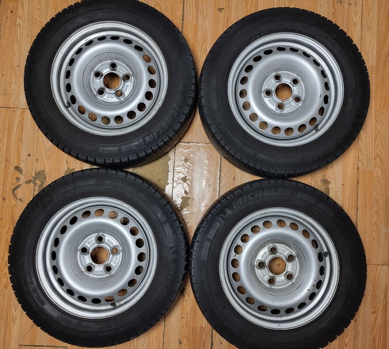 джанти 16" 5х120 Vw Transporter T5 T6 с гуми 205/65R16 C Michelin