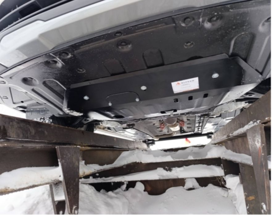 Защита картера и КПП для JAC JS3 /JAC S3 Pro  с комплектом крепежей