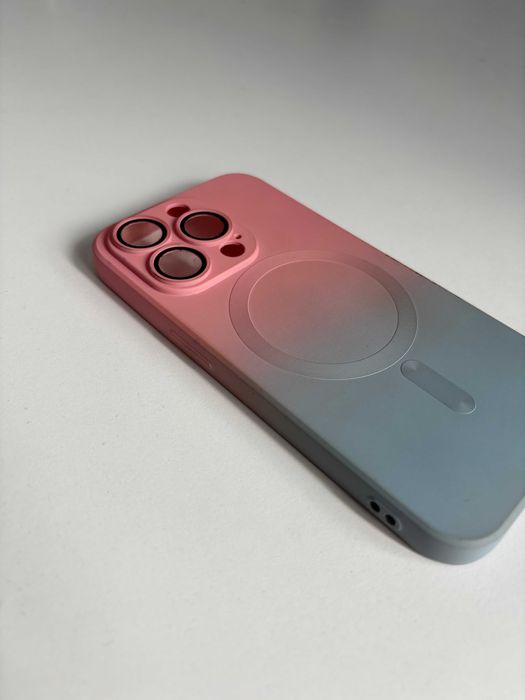 Husa MagSafe iPhone 14 Pro - Rose/Blue