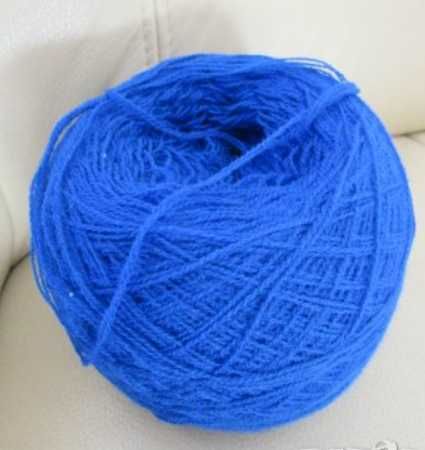 Прежда в цвят парижко синьо, 106 грама