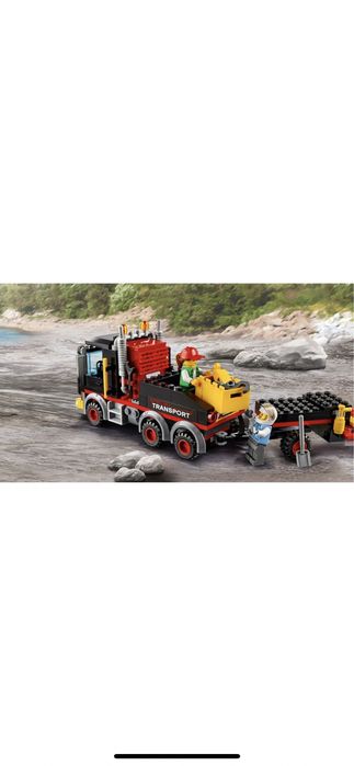 Set LEGO City - Transport incarcaturi grele 60183