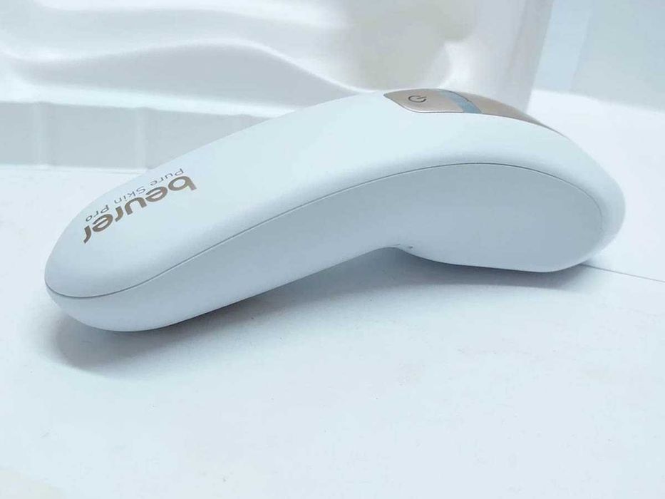 Beurer IPL 5500 Pure Skin Pro, Senzor 2 in 1, 3 trepte de viteza, Alb