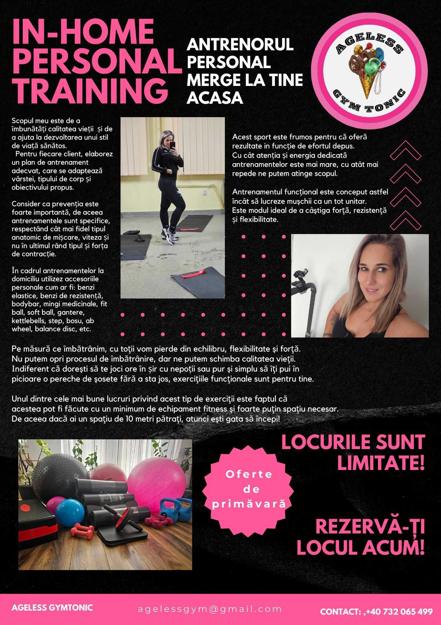 In Home Training - Instructor la tine acasa