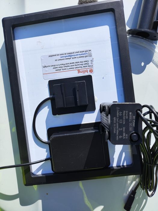 Pompa de apa solara pentru fantana, 7.5W, pentru gradina, iaz,