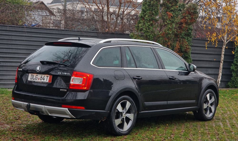 Skoda Octavia 3 SCOUT * 4×4 * DSG * 2.0 diesel * 184 cp * euro 6