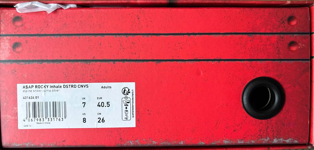 A$AP ROCKY Sneakeri  8US