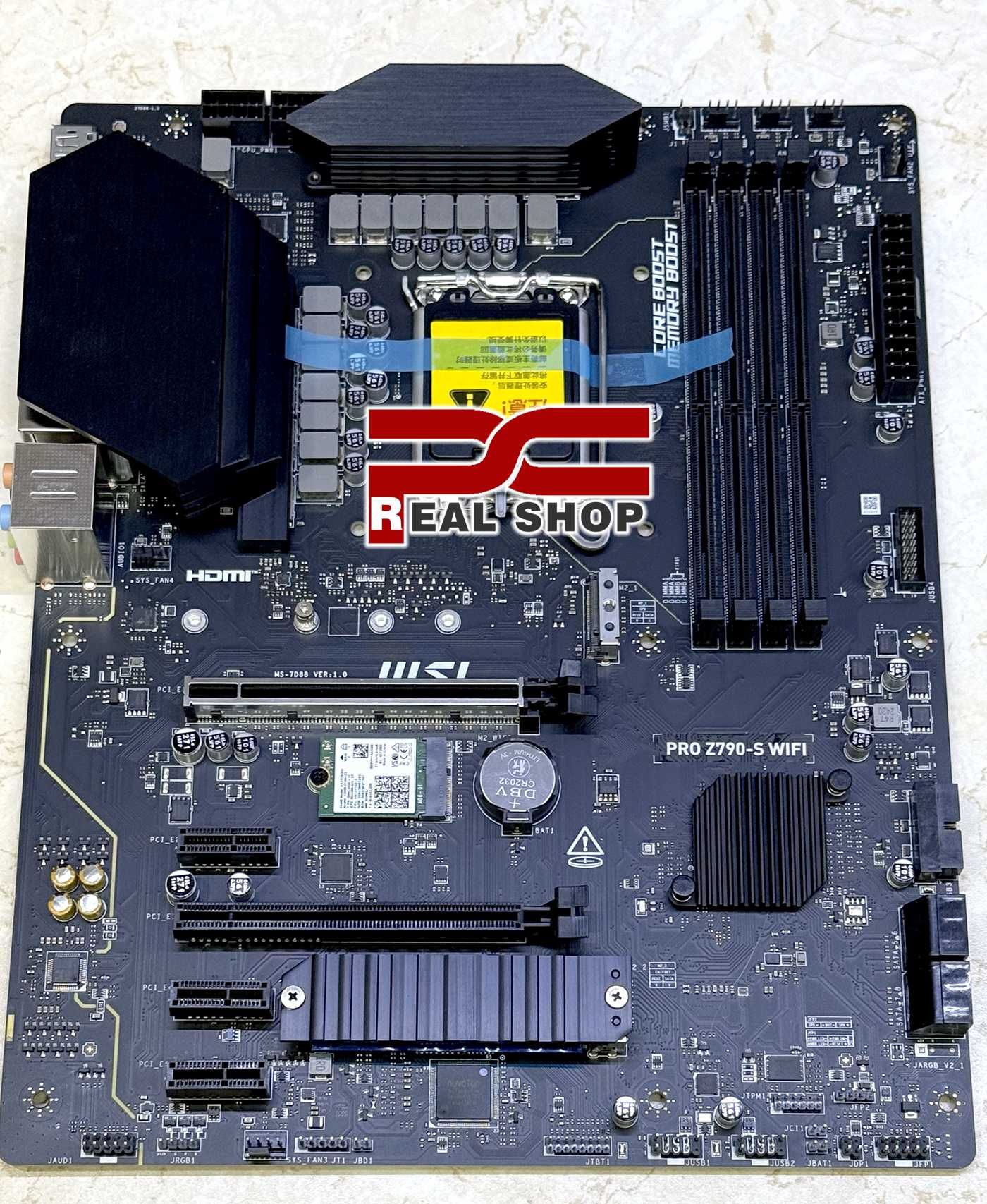 Mega-core MSI Z790-S WiFi + Intel Core i7 14700KF + 32GB DDR5 7200MHz