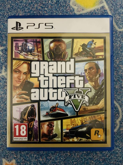 Игровой диск GTA5 PS5