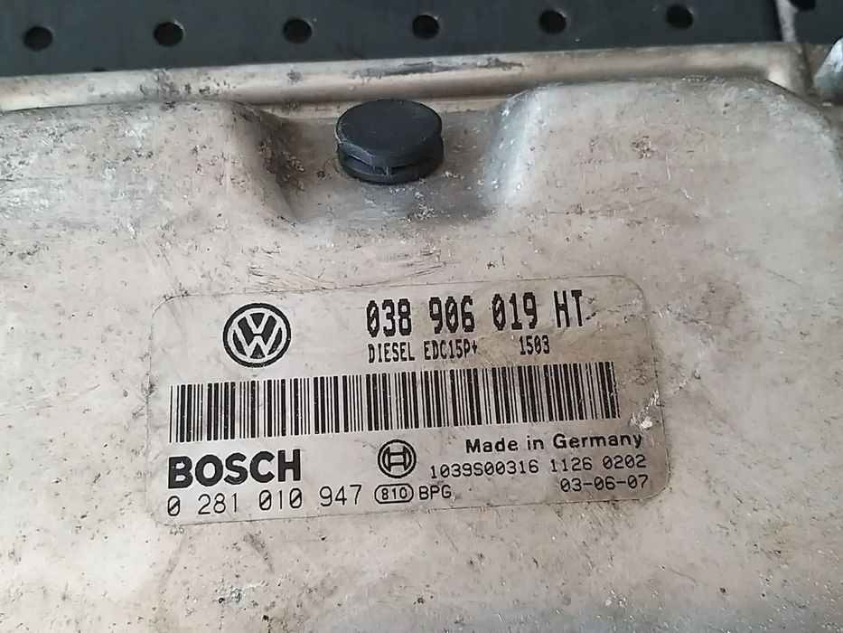 Ecu calculator motor 1.9 tdi skoda fabia 1 038906019ht 0281010947