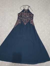 Rochie elegantă de seară cu paiete cameleon, Karen Millen