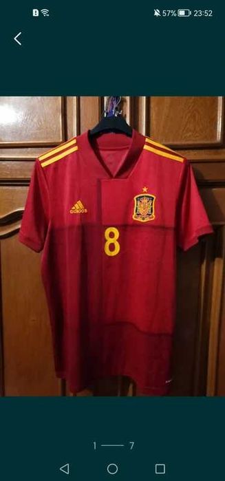 Vând tricou fotbal original Adidas Spania