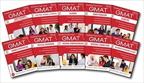 Manhattan GMAT Set of 8 Strategy Guides 4th Edition by MG Prep, Inc.