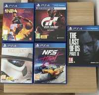 Jocuri PS4 - NBA, Need for Speed, Gran Turismo, The Last of Us