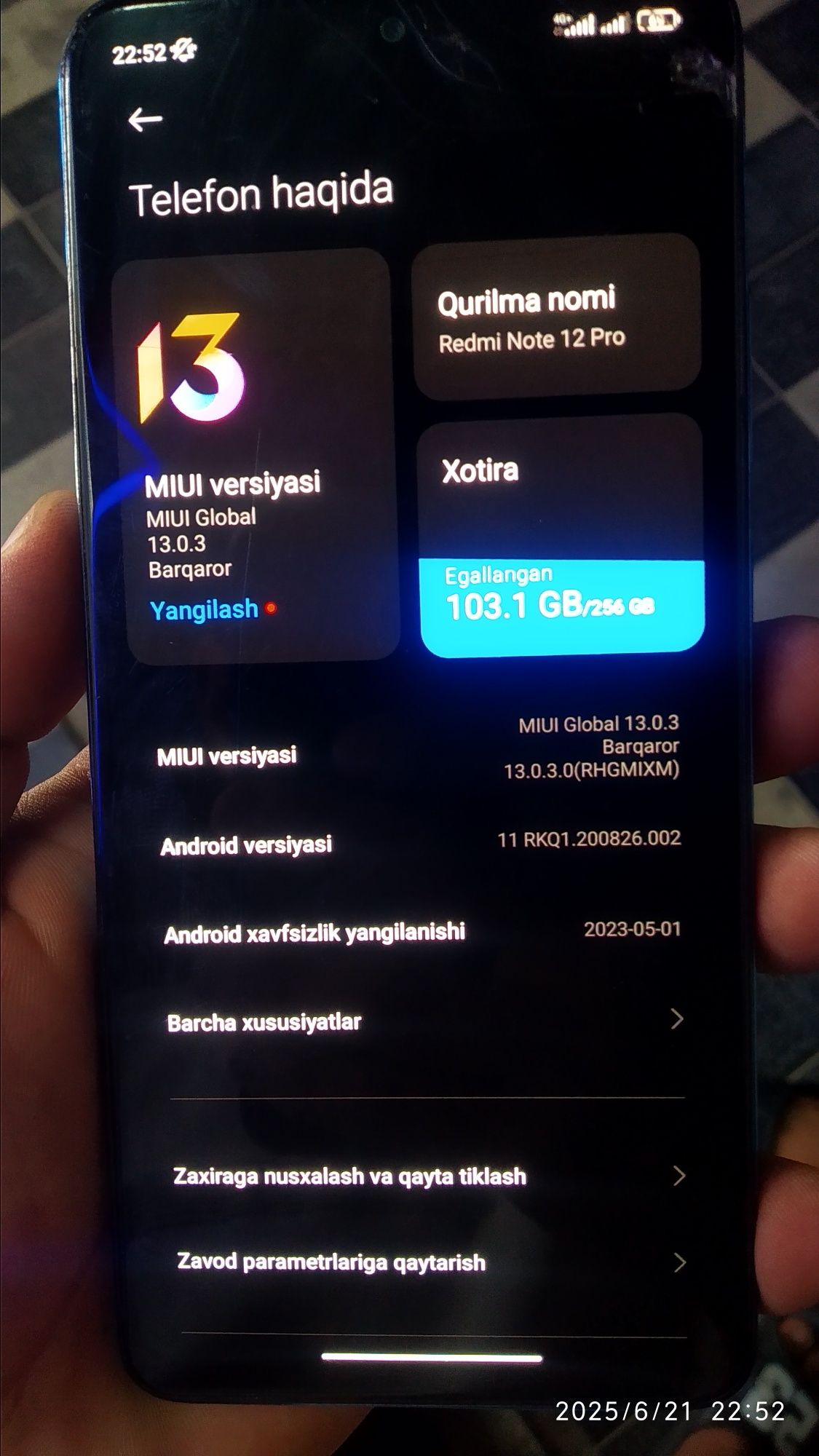 Продам redmi not 12 pro