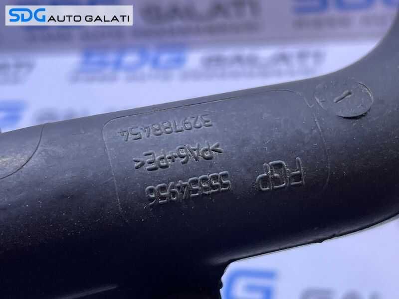 Tub Tubulatura Conducta Admisie Aer Turbo Turbina Turbosuflanta Opel Combo C 1.3 CDTI 2002 - 2012 Cod 55354956 [D0447]