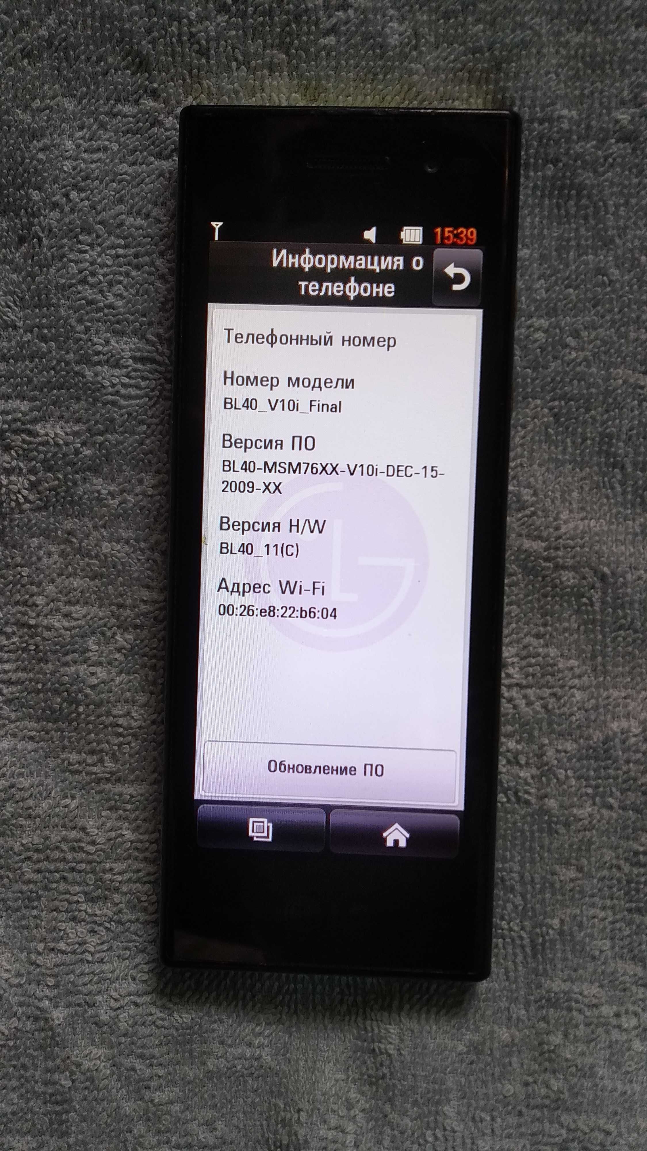 Продаеться смартфон LG  BL40