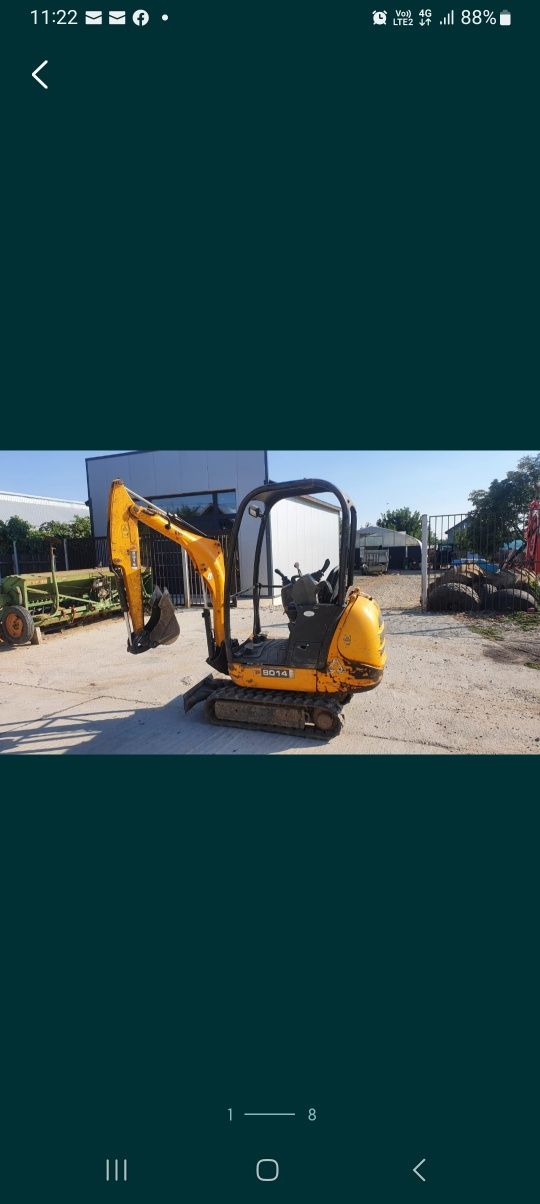 Miniexcavator JCB