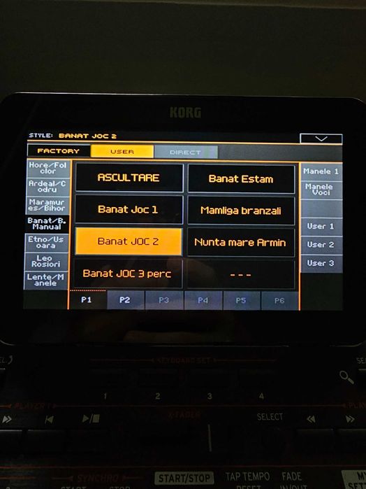 Set Korg PA4X Personal