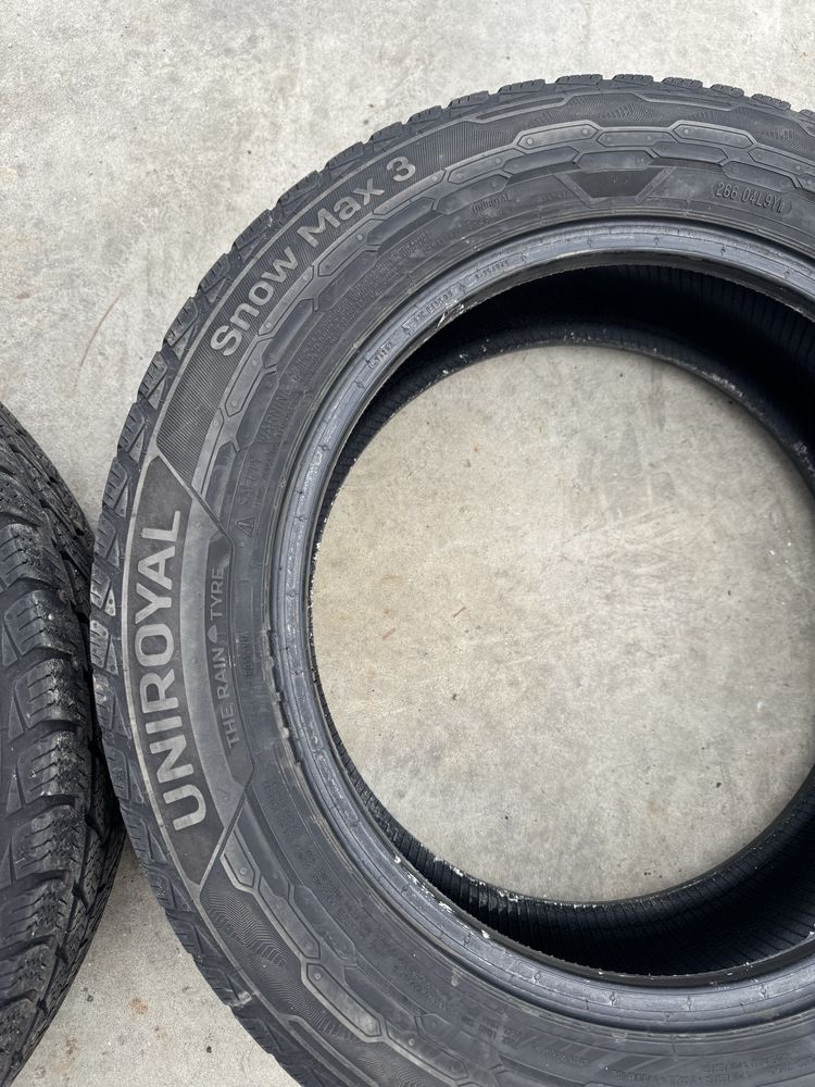 2 anvelope Uniroyal Snow Max 3 215/60r17C an 2022