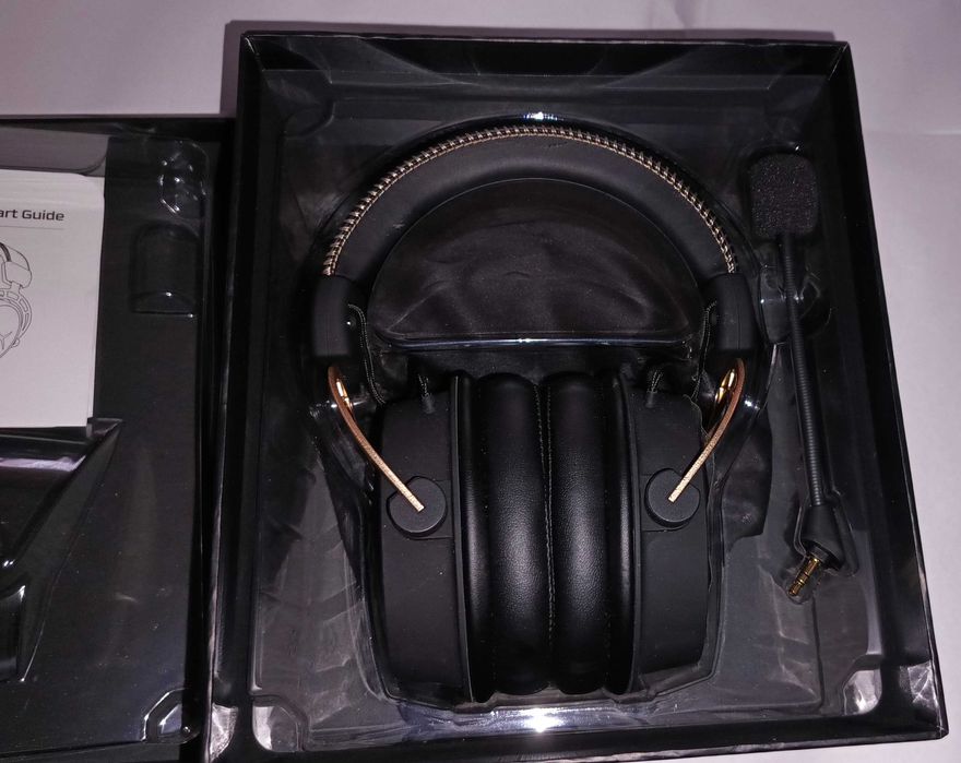 Casti HyperX Cloud Alpha Gold Limited Edition