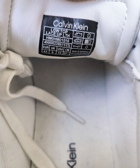 Calvin Klein номер 43 Мъжки кожени обувки