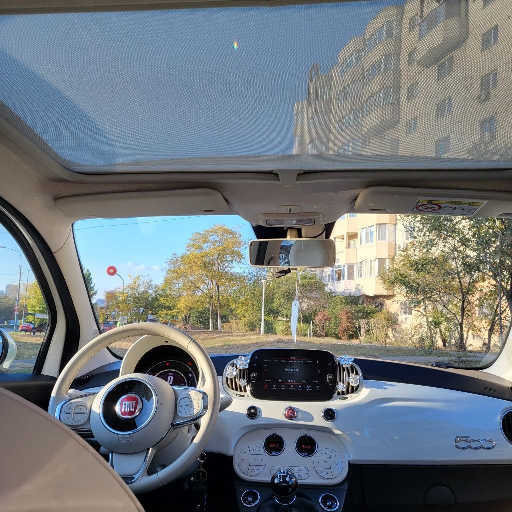 Fiat 500 2019 - manuala, benzina, varianta Lounge, 1.2, 69CP, 22k km!