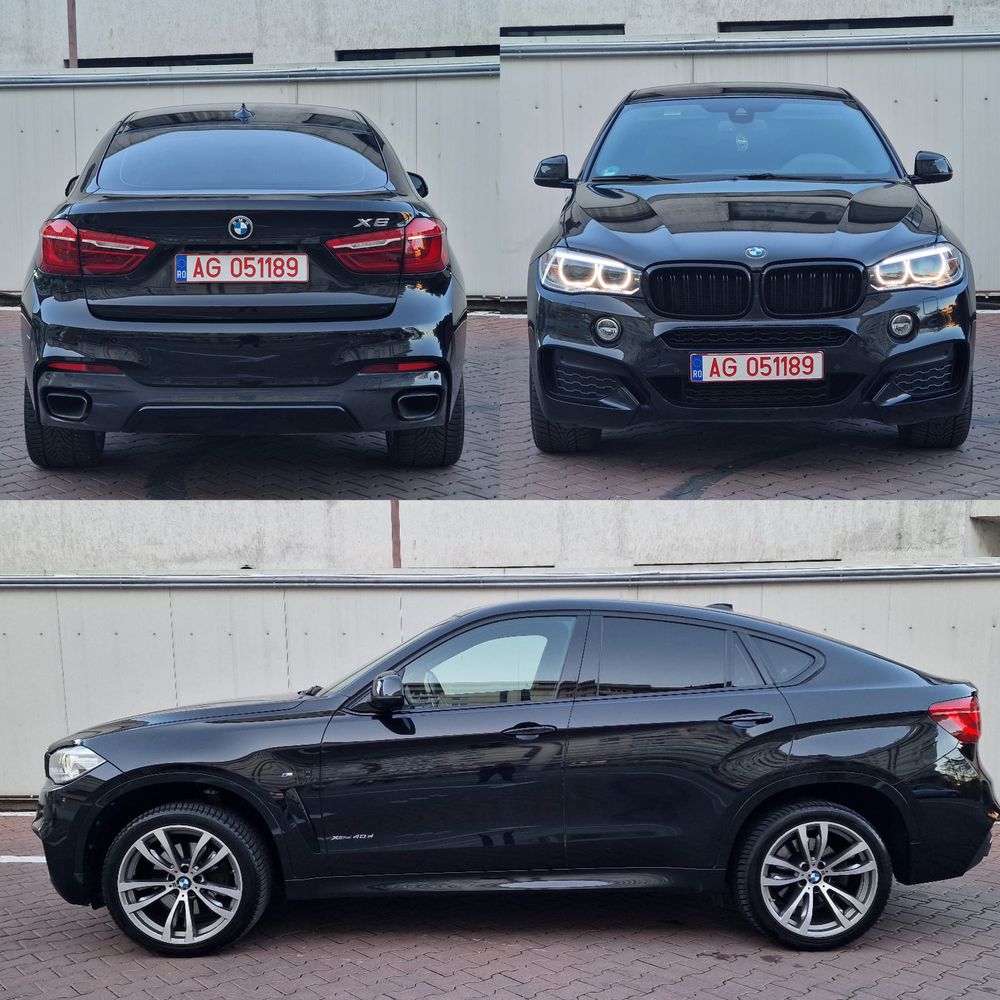 BMW X6 M-paket / Head-up / Euro 6 / 2015 / X drive / Joystik