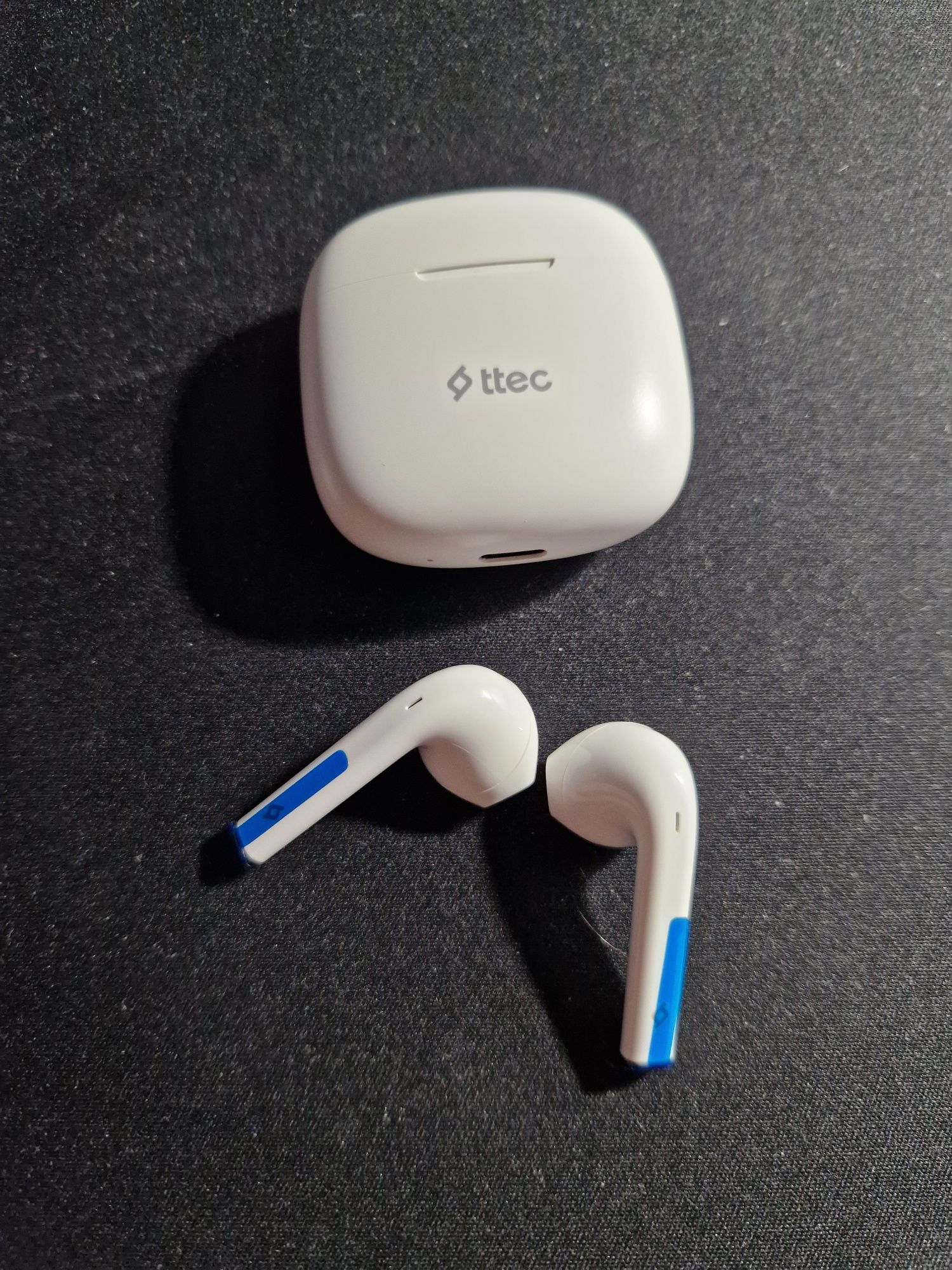 Нови Bluetooth слушалки ttec Mode, TWS, Бели