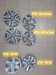 2 Capace roata Dacia Logan Sandero R16, R15