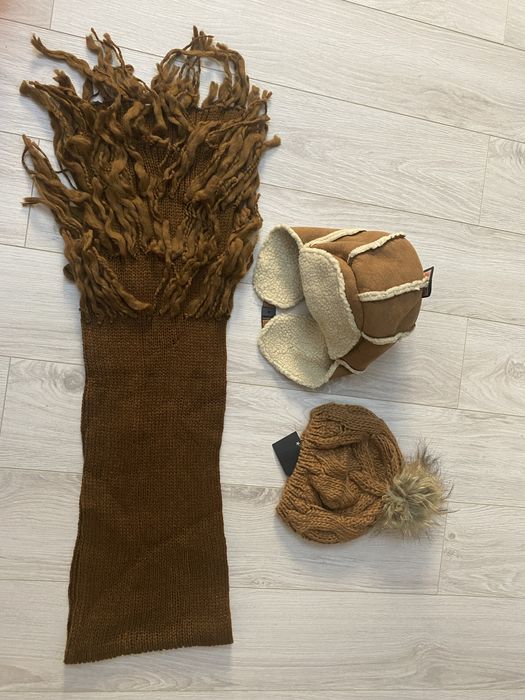 Set caciula, bereta si fular, noi