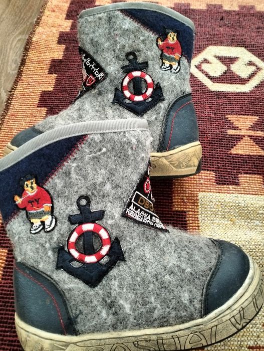 Продам сапоги войлок натуральный для мальчика