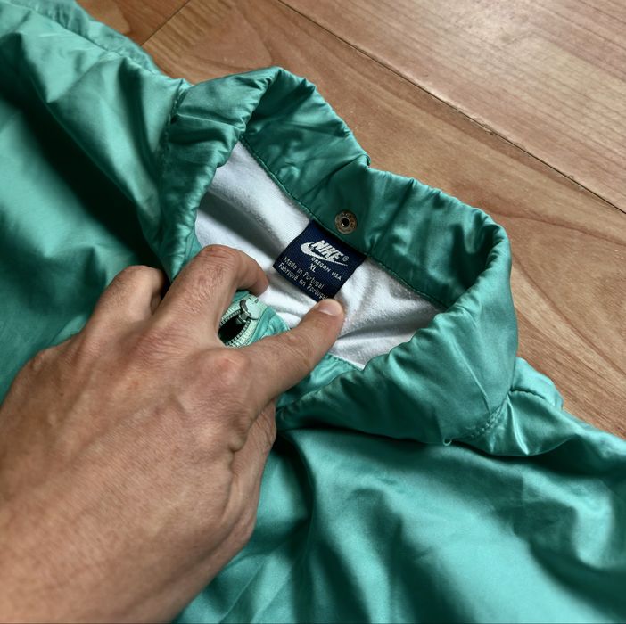 Track athletic suit jacket joggers oversize 80s nylon vintage Nike