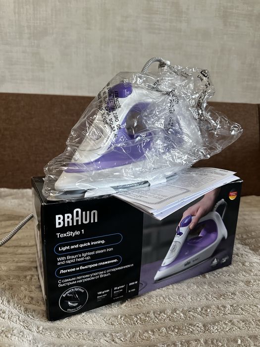 Утюг braun новый