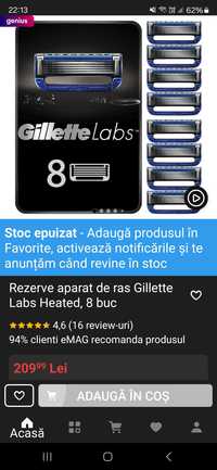 Vand Rezerve Gillette Labs Originale IEFTINE