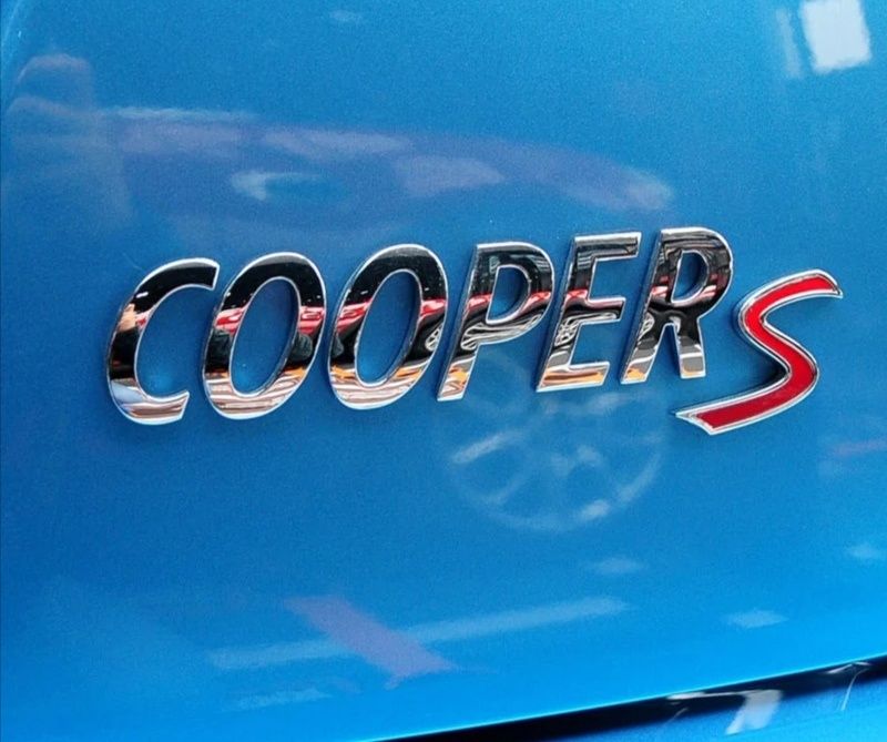 COOPER - Emblema metalica.