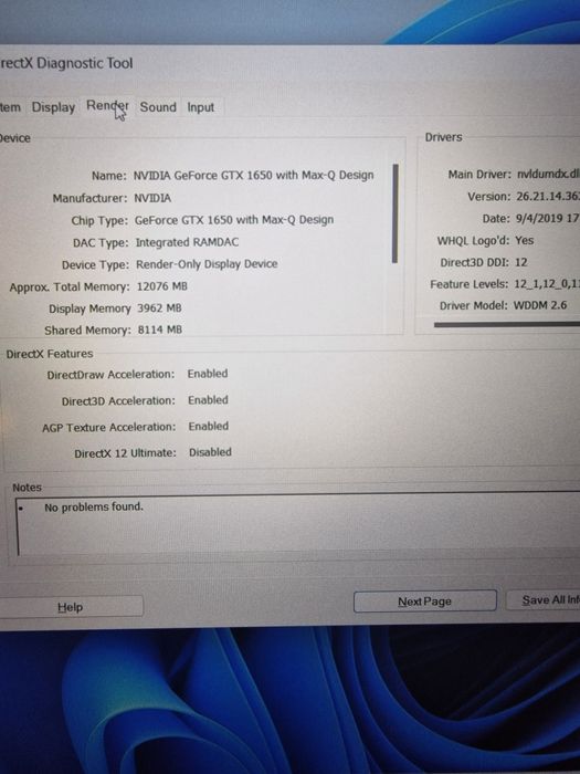Laptop MSI MS16R3