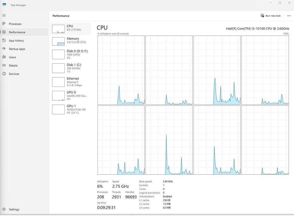 full hd oyin uchun ddr4 kompyuter