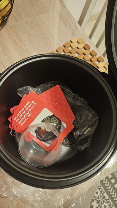 Aparat de gatit orez si alimente la abur Solis, Rice Cooker DUO