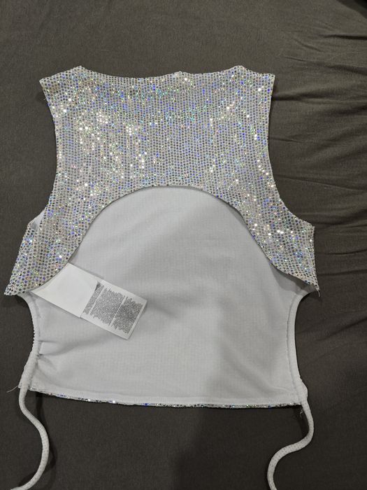 Топ с гол гръб S размер