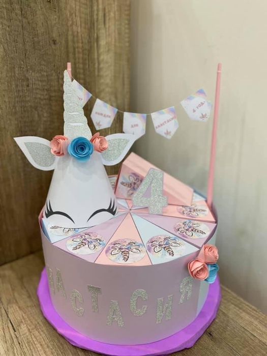 Картонени торти за рожден ден