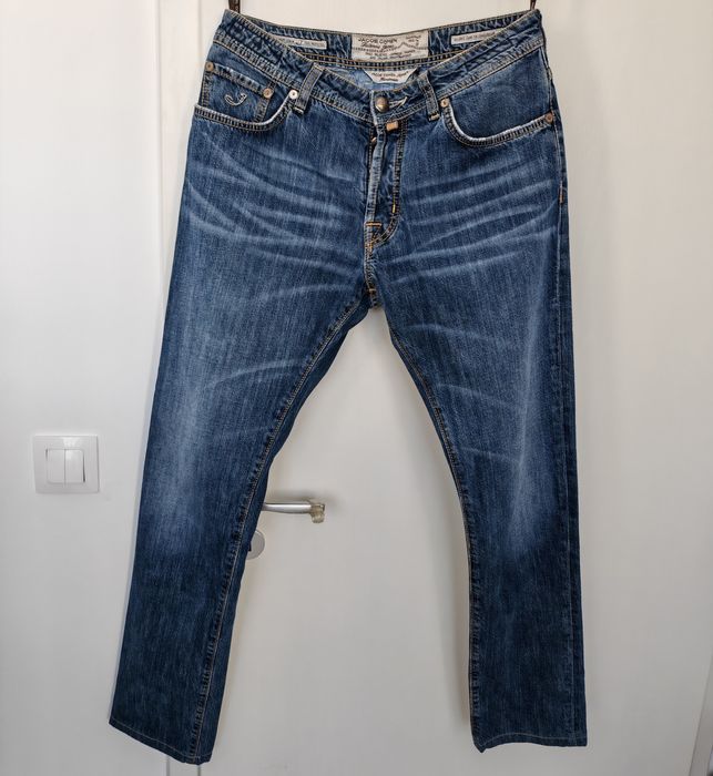 Vând jeans Jacob Cohen 34 handmade